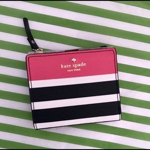 Kate Spade Hyde Lane Stripe Wallet *NEW*